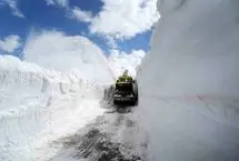 ارتفاع برف در موش از ۶ متر فراتر رفت