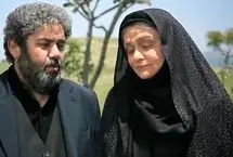 «آق ننه» سریال آنام به همراه همسر و فرزندش؛ سال 99