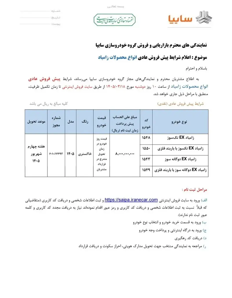 فروش خودرو