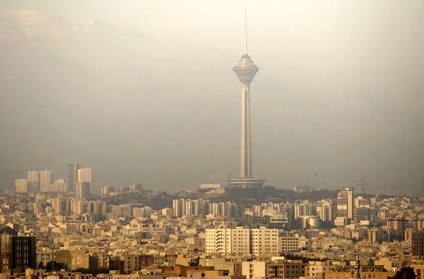 شاخص آلودگی هوای تهران؛ امروز ۲۴ اردیبهشت