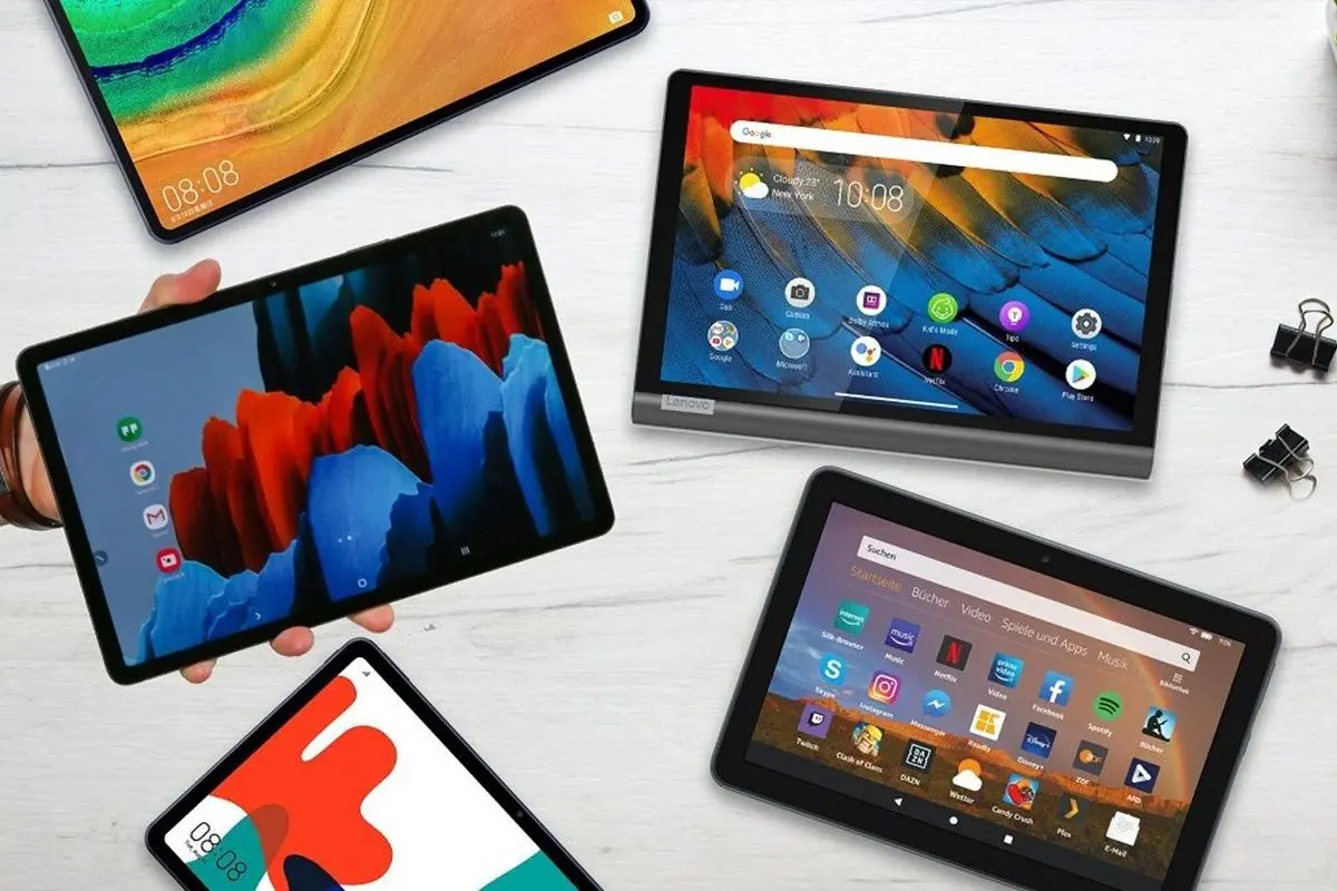 پنج تبلت پیشنهادی برای دانشجویان و دانش‌آموزان