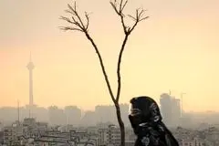 شاخص آلودگی هوا تهران امروز دوشنبه ۲۶ آبان