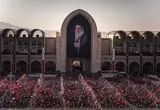 تصویری از قالیباف و آیت‌الله مروی در مصلی تهران