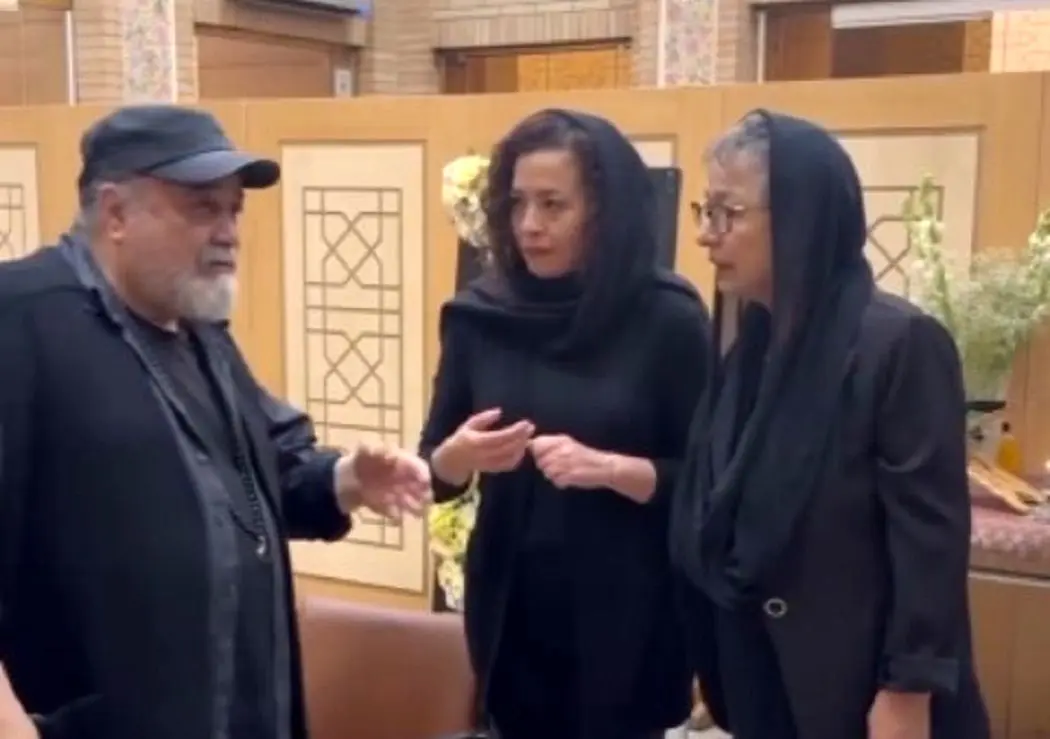 حواشی مراسم ترحیم مادر محمدرضا شریفی‌نیا 