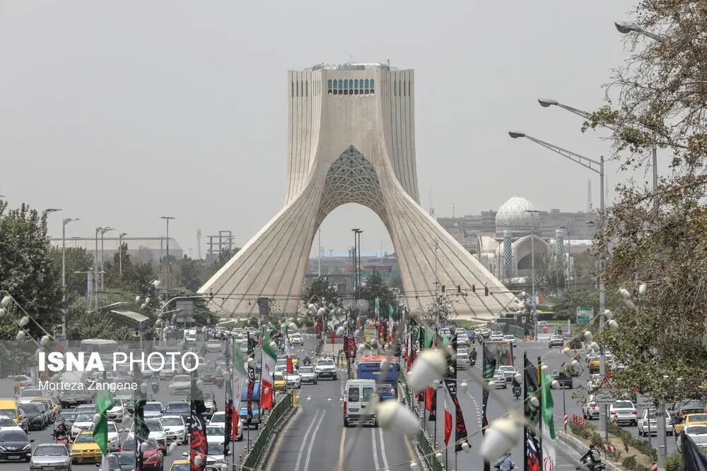 تصاویر؛ وضعیت هوای تهران