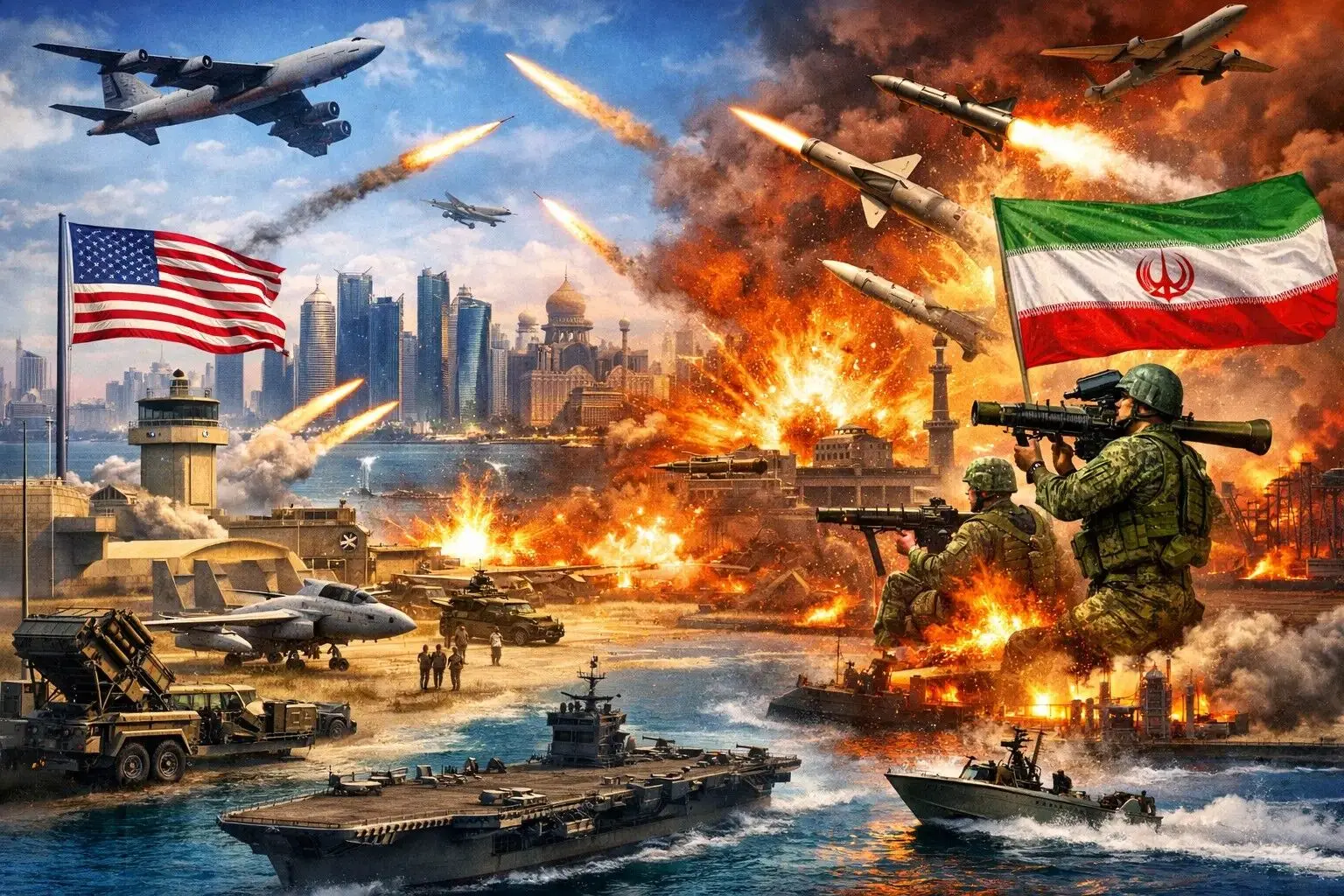 مخالفت ۳۰ ژنرال آمریکایی با حمله زمینی به ایران
