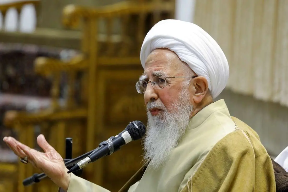عکس مهم از دیدار آیت الله جوادی آملی با آیت الله سیستانی در نجف