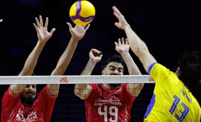 ببینید؛ خلاصه والیبال اوکراین 3 - ایران 1 | لیگ ملت‌های والیبال ۲۰۲۶