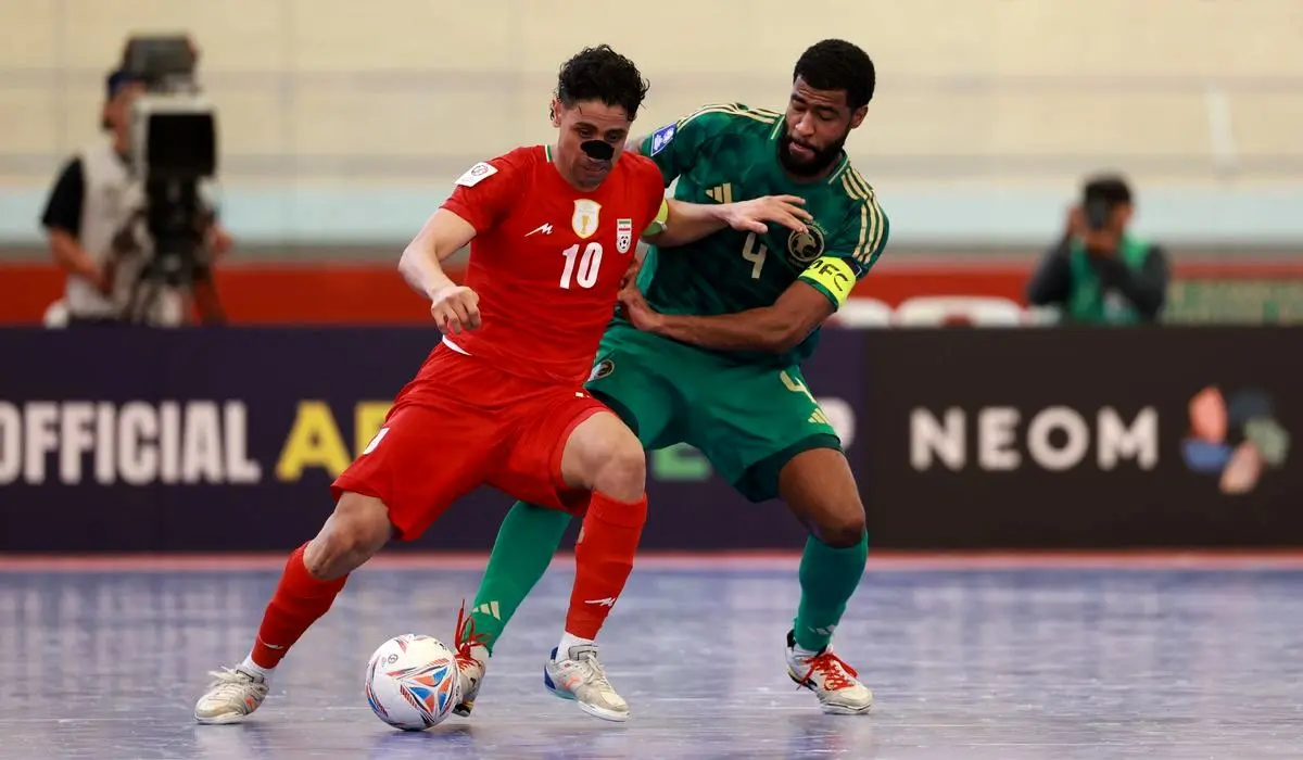 ببینید؛ خلاصه فوتسال عربستان 0 - ایران 2