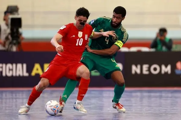 ببینید؛ خلاصه فوتسال عربستان 0 - ایران 2