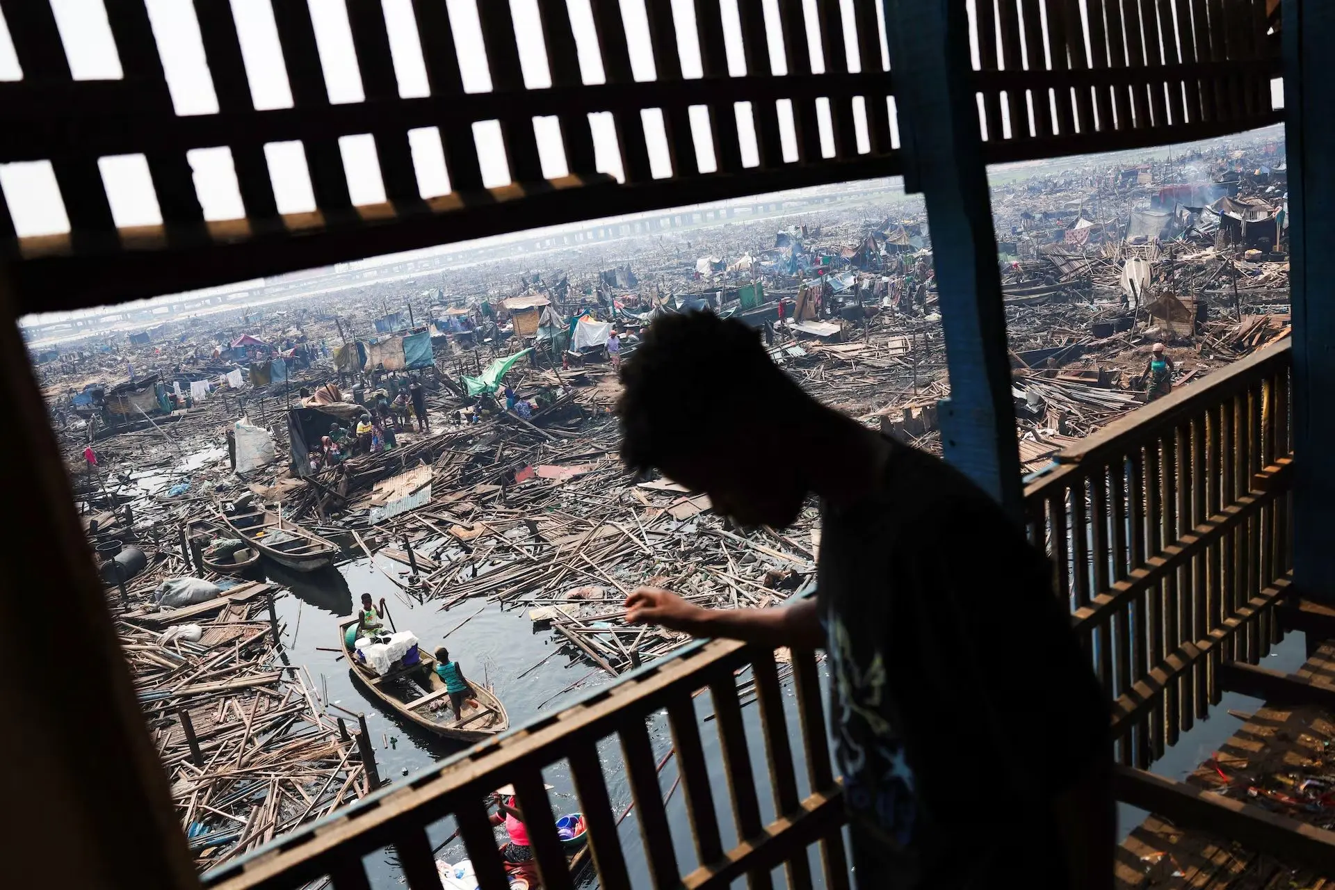 تصاویر؛ تخریب «ونیز نیجریه» هزاران نفر را بی‌خانمان کرد
