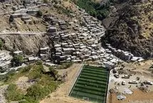 تصاویر؛ رؤیاهای فوتبالی کودکان در دل روستاهای پلکانی کردستان