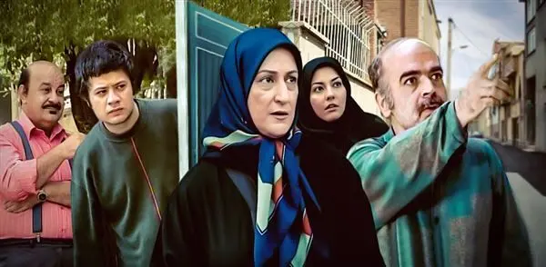 پشت صحنه ای از کارگردانی رضا عطاران در خانه به دوش که بعد از سالها منتشر شد