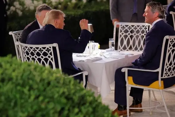 تصاویر؛ ترامپ باشگاه باغ گل رز در کاخ سفید را افتتاح کرد