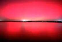 مشاهده پدیده نادر شفق قطبی سرخ در آسمان تگزاس