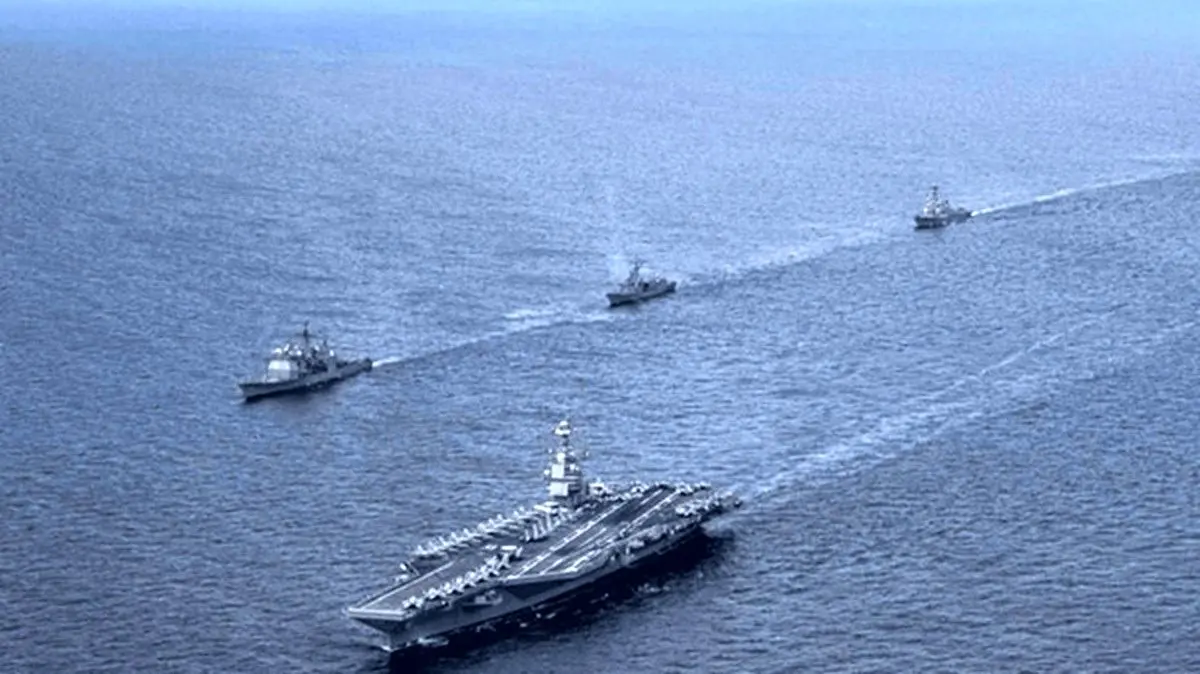 ناو جرالد فورد به منطقه بازگشت