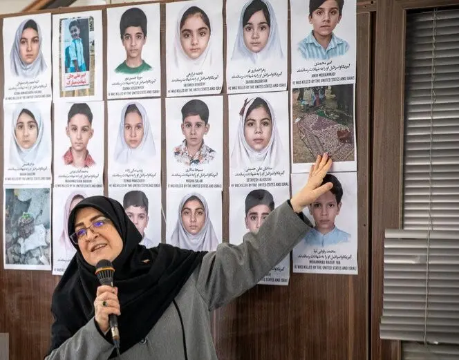 تصاویر؛ نشست خبری فاطمه مهاجرانی در بیمارستان گاندی