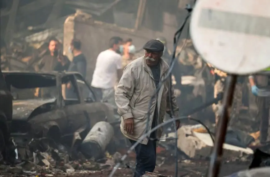 تصاویر؛ نتیجه یک هفته بمباران لبنان به روایت تصویر