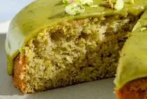 پاند کیک پسته‌ای؛ عصرانه شیک و مجلسی با طعم خاص