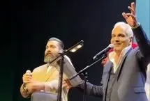 سورپرایز مهران مدیری با حضور علی زندوکیلی در کنسرت دبی