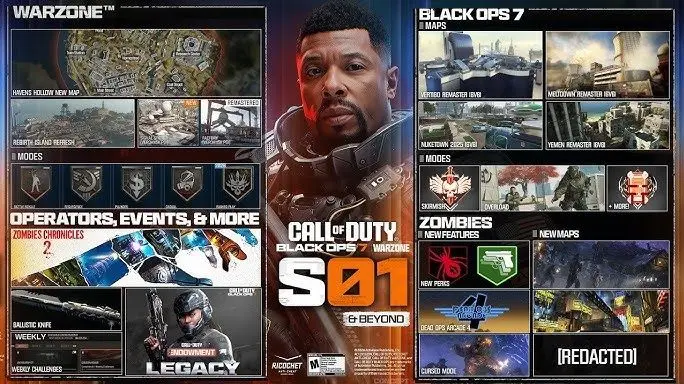 فصل اول Black Ops 7 با تغییرات بزرگ در بتل‌پس معرفی شد