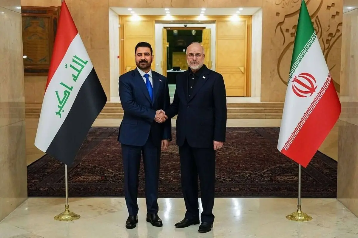 قالیباف: همکاری ایران و عراق می‌تواند بسیاری از مسائل منطقه را حل کند