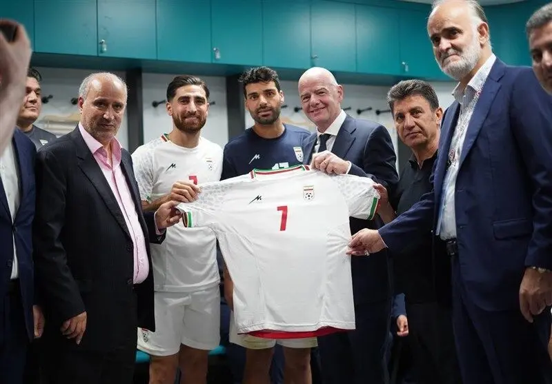 رییس فیفا قبل از جام‌جهانی در ایران