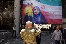 عکس؛ ژست خبرنگار آمریکایی در کنار سحر امامی