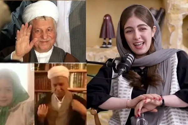 اولین تجربه بازیگری الیکا ناصری با آیت‌الله هاشمی رفسنجانی!