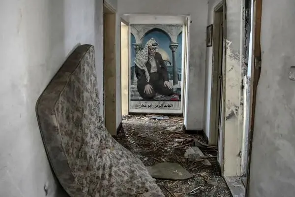 ببینید؛ خانه ویران‌شده یاسر عرفات