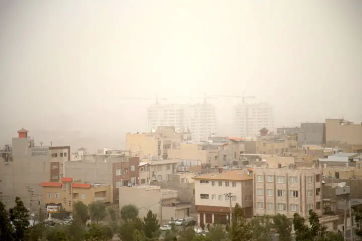 هشدار هواشناسی؛ وزش باد شدید همراه با گرد و خاک در تهران