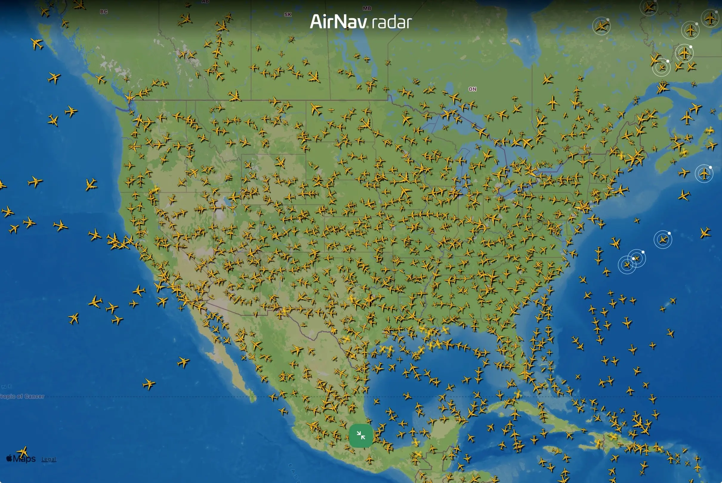 ترافیک سنگین پروازها در آمریکا در روز شکرگزاری