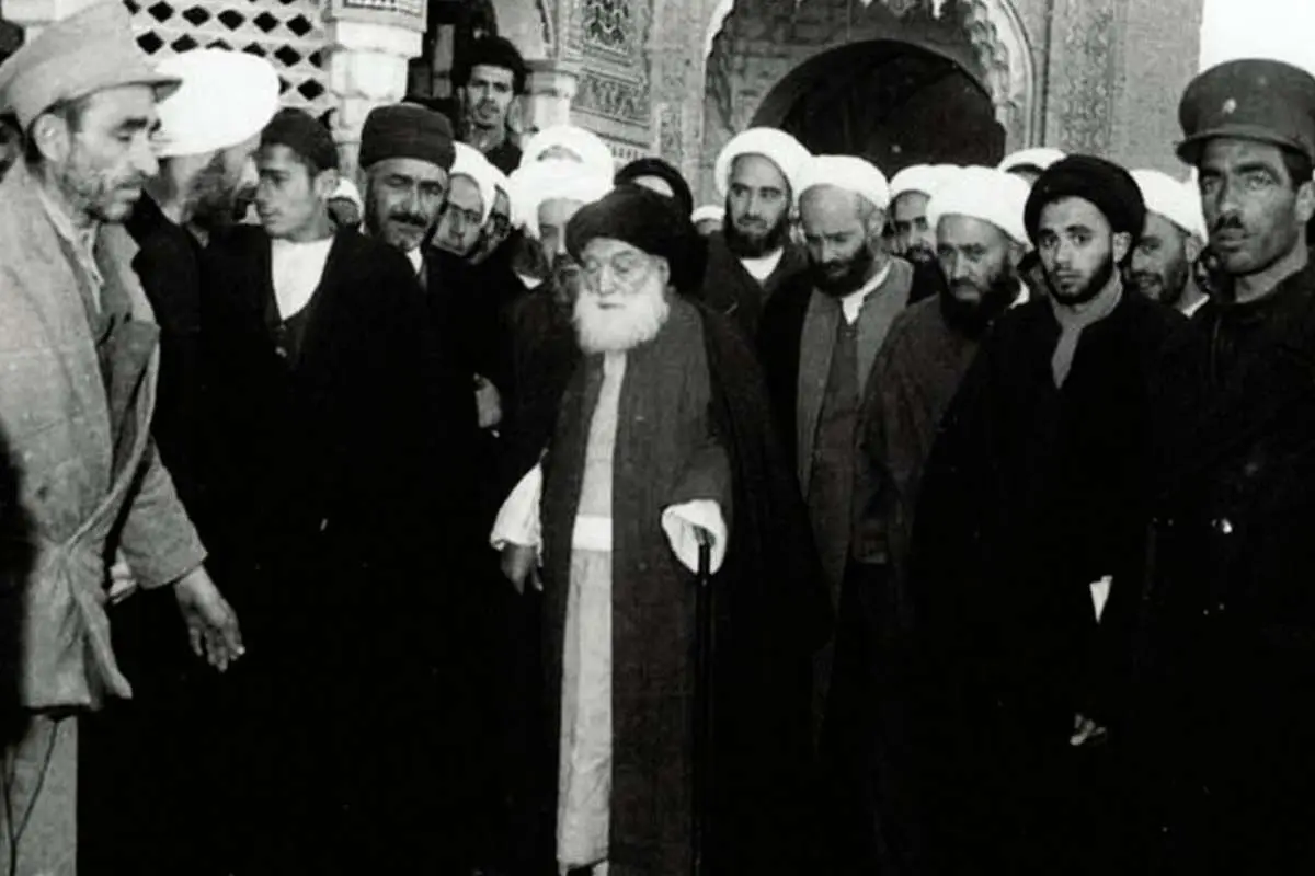 عکس‌های منتشرنشده از یک روز زندگی آیت‌الله بروجردی در قم