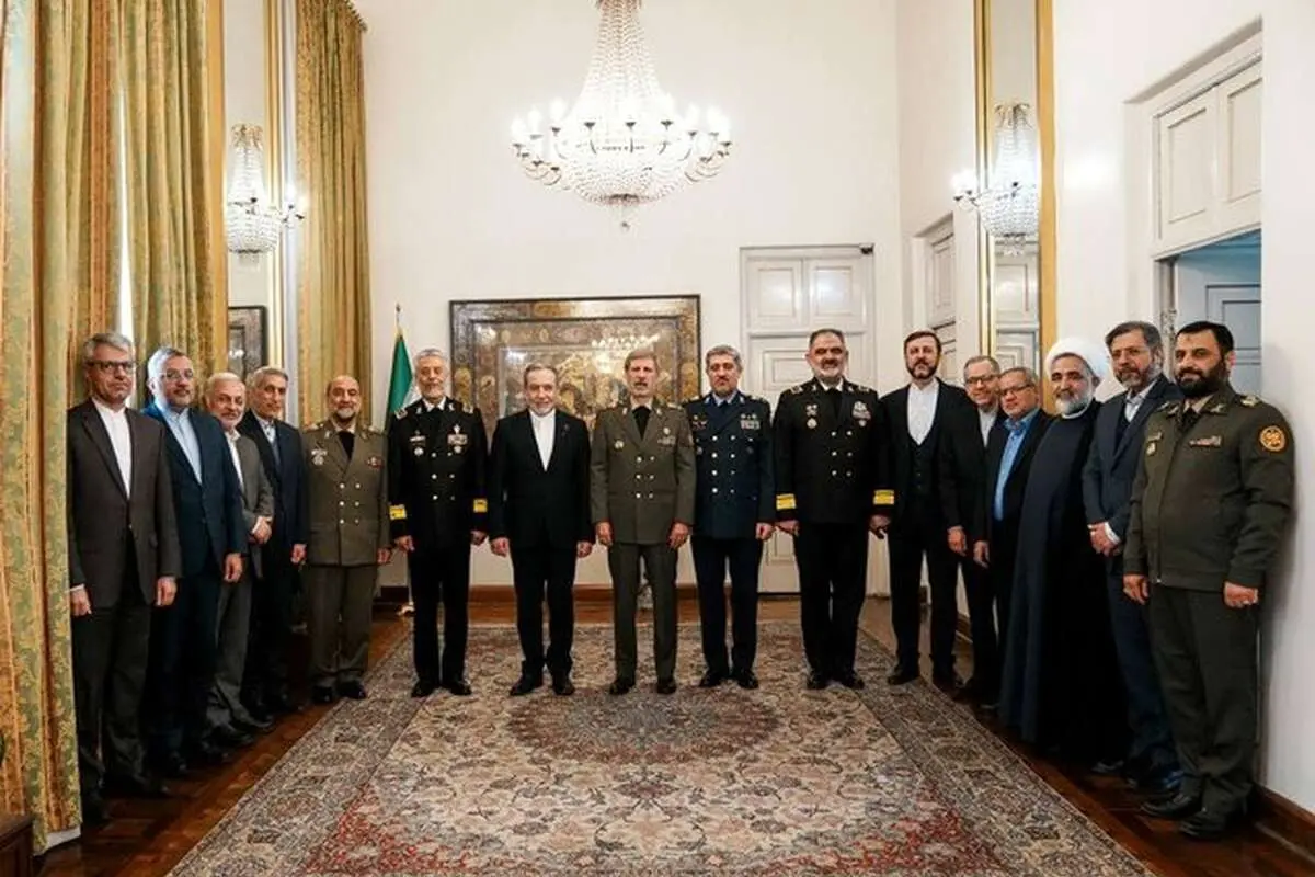 میزبانی عراقچی از فرماندهان ارشد ارتش