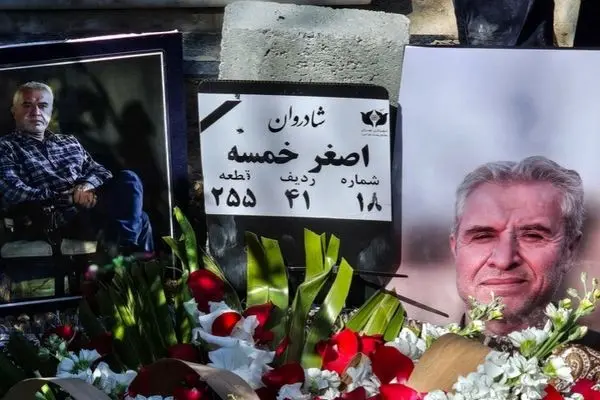 تصاویر؛ تشییع پیکر اصغر خمسه، عکاس برجسته مطبوعاتی