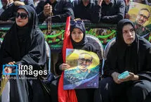 تصاویر؛ تشییع و تدفین شهید «شادمانی» در همدان
