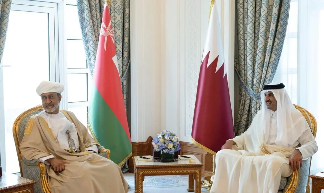 رایزنی سلطان عمان با امیر قطر در مورد امنیت دریانوردی
