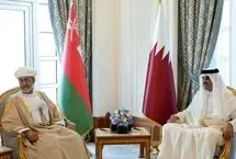 رایزنی سلطان عمان با امیر قطر در مورد امنیت دریانوردی
