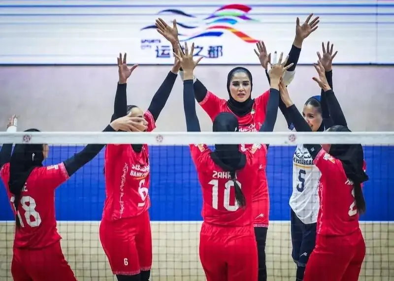 گرد‌ و خاک تیم ملی والیبال زنان ایران

