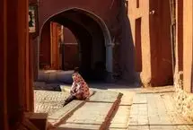 تصاویر؛ پاییز ابیانه ؛ روایت رنگ‌ها در روستای سرخ