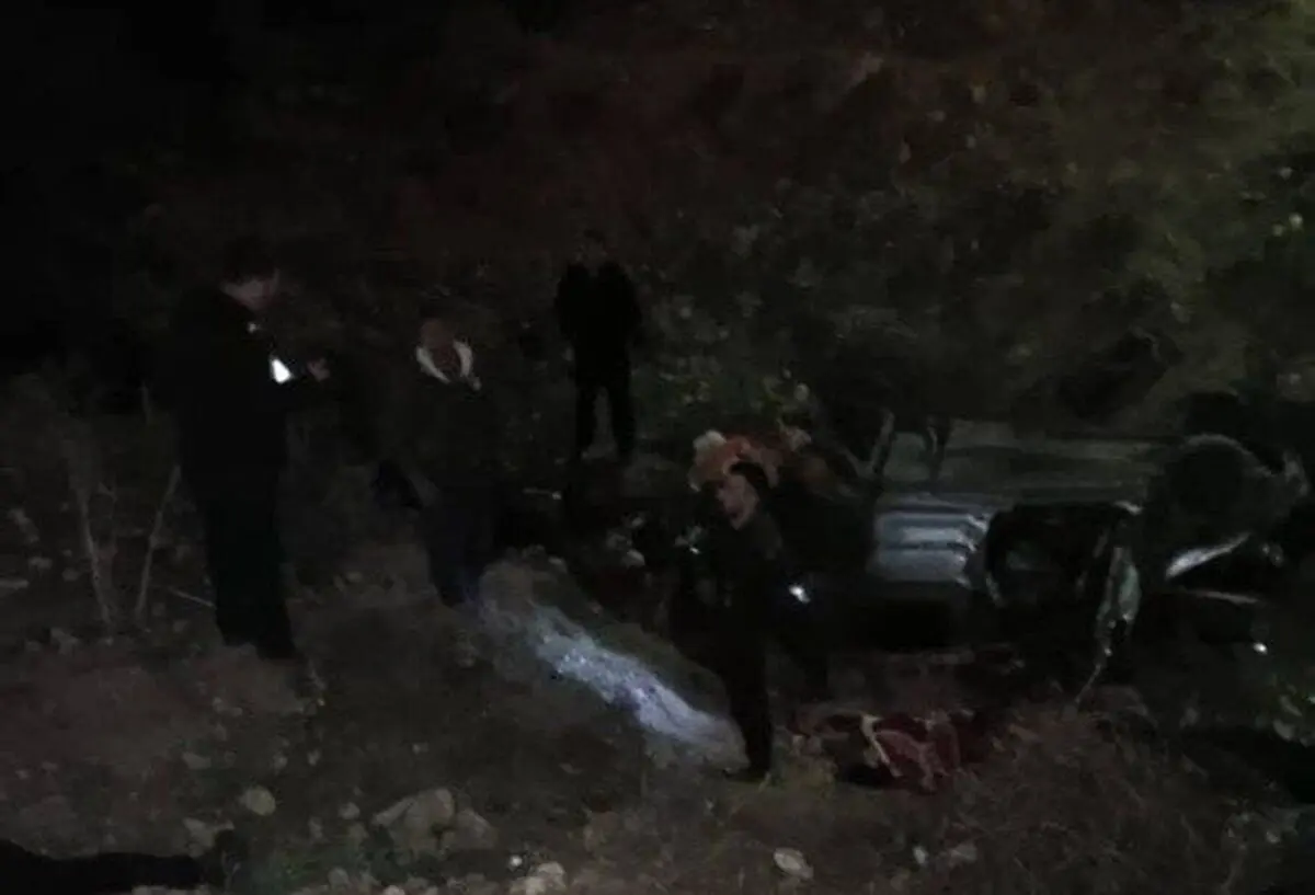 ۶ کشته در پی سقوط خودرو در جاده کجور