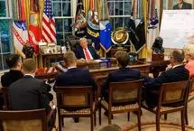 پیام پنهان ترامپ در یک عکس دستکاری شده