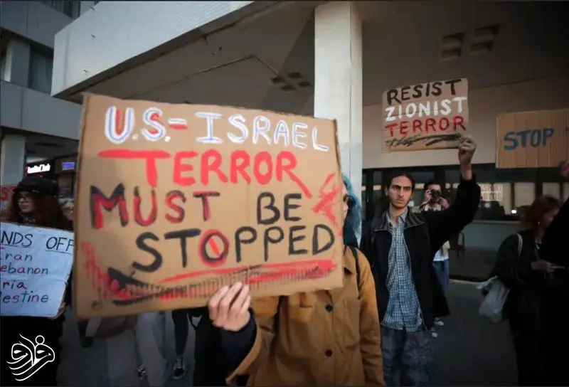 تظاهرات علیه جنگ در تلاویو