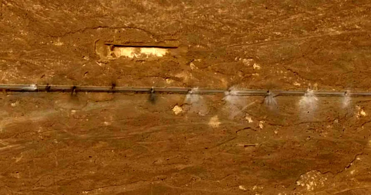 ۲۸ اثر انفجار در نزدیکی منطقه عملیات نجات در اصفهان