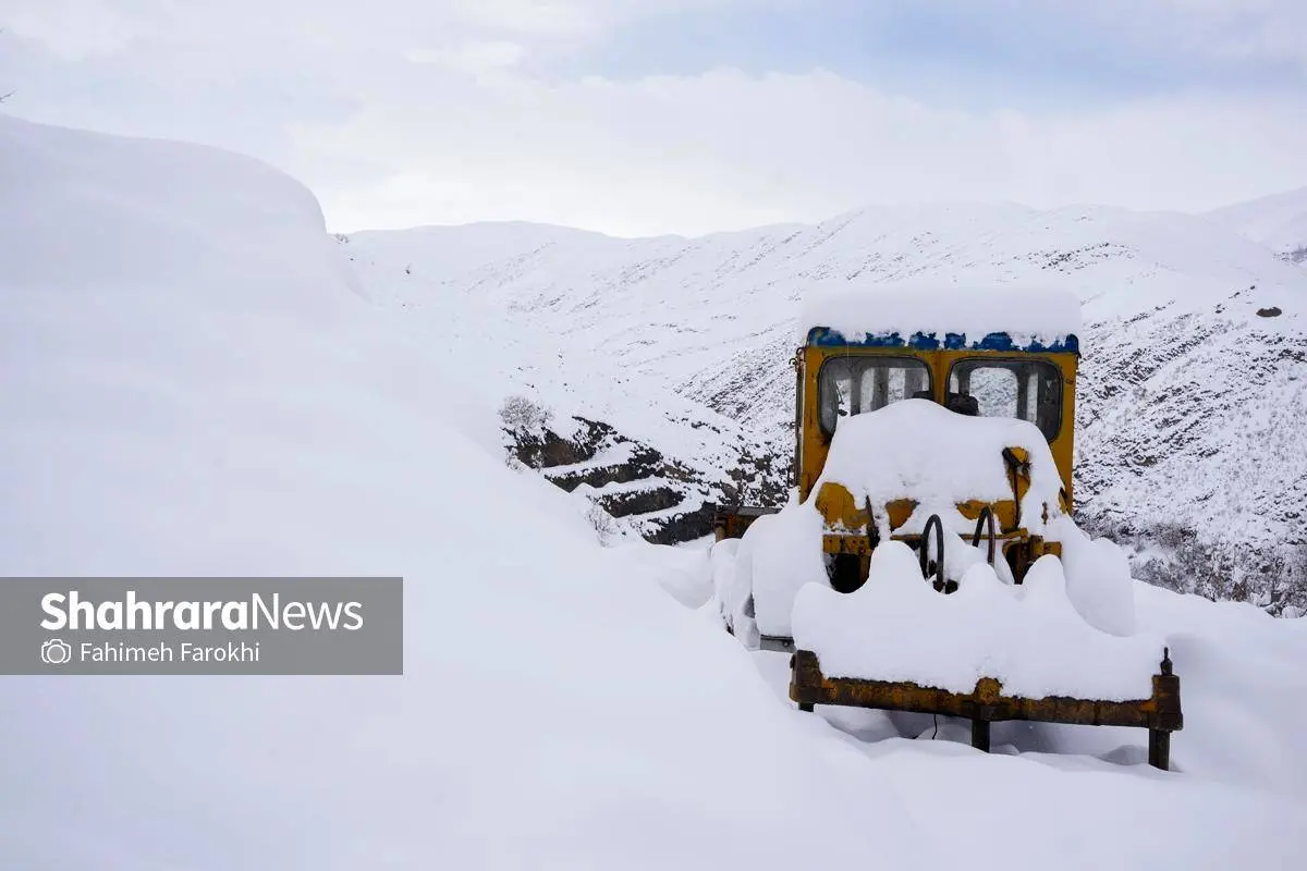 تصاویر؛ طبیعت زمستانی روستای کنگ 35