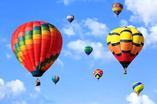  لحظات دلهره‌آور سقوط یک بالن هوای گرم