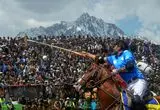 تصاویر؛ چوگان در بام جهان