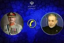 تماس تلفنی عراقچی با فرمانده ارتش پاکستان