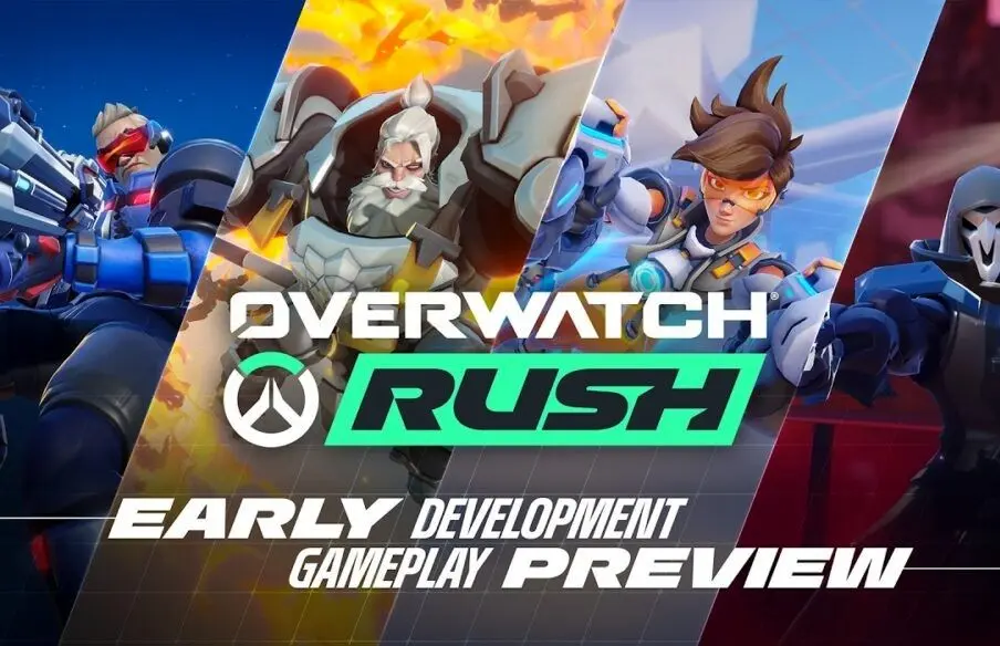 بازی موبایلی Overwatch Rush معرفی شد