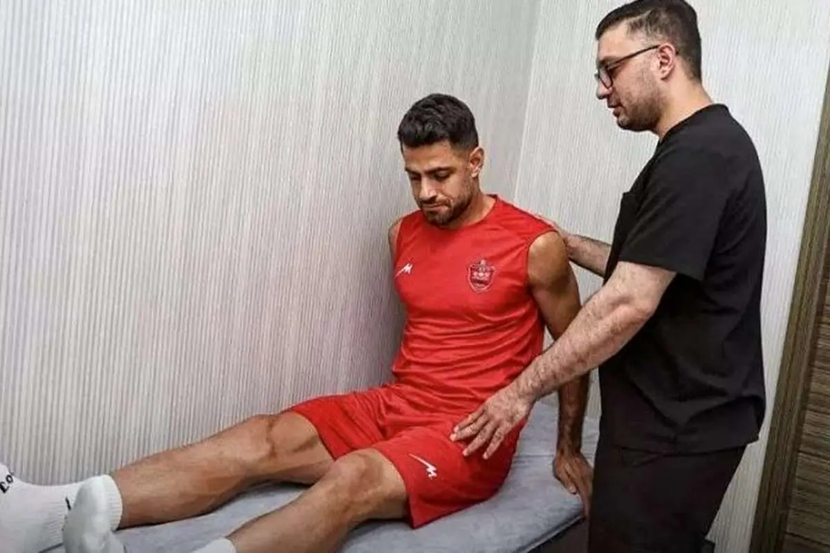 آخرین وضعیت پورعلی‌گنجی بعد از مصدومیت از ناحیه بینی